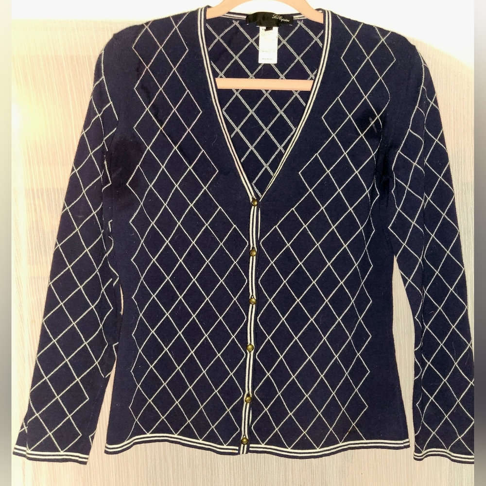 Les Copains Dark Blue Cardigan - 44